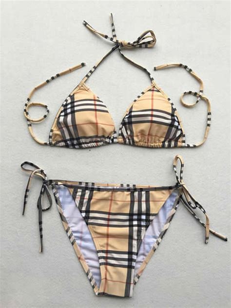 burberry bikini top replica|burberry vintage bikini.